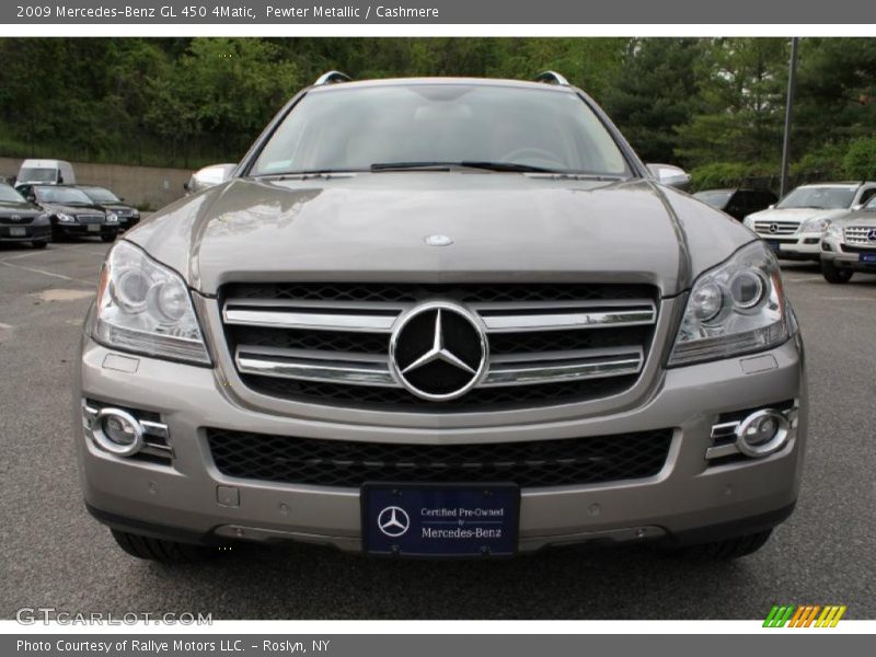 Pewter Metallic / Cashmere 2009 Mercedes-Benz GL 450 4Matic