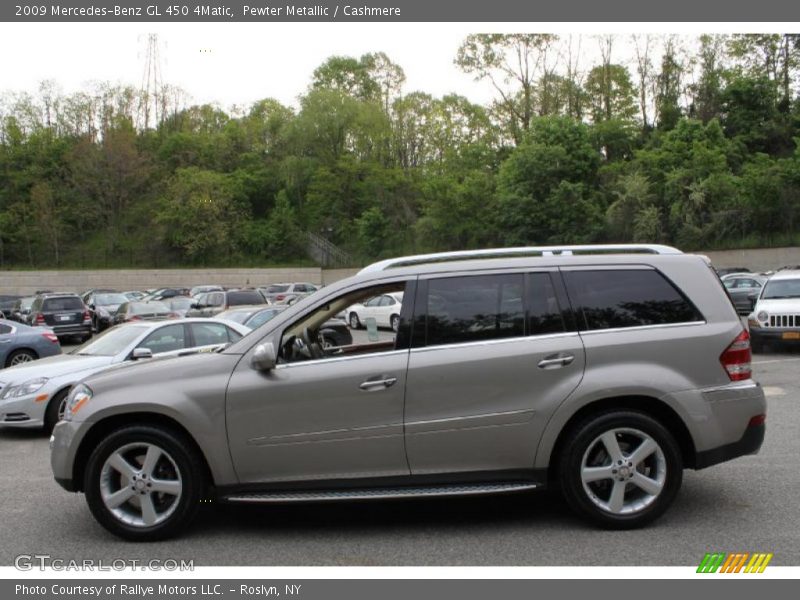 Pewter Metallic / Cashmere 2009 Mercedes-Benz GL 450 4Matic