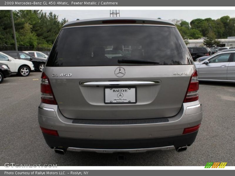 Pewter Metallic / Cashmere 2009 Mercedes-Benz GL 450 4Matic