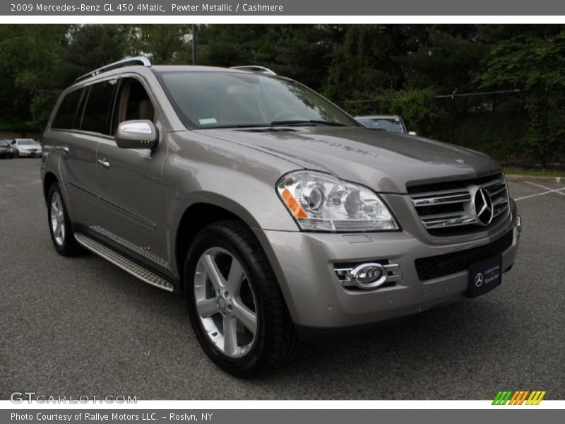 Pewter Metallic / Cashmere 2009 Mercedes-Benz GL 450 4Matic