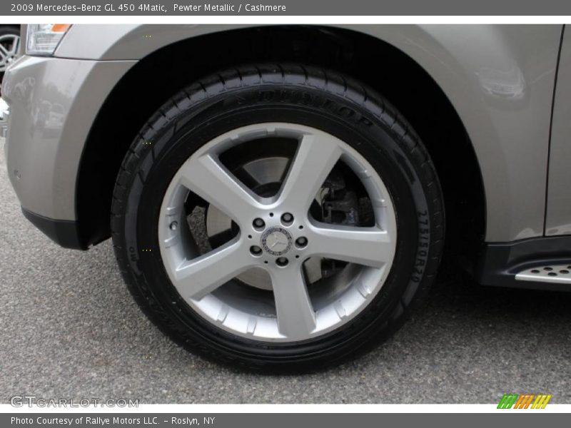 Pewter Metallic / Cashmere 2009 Mercedes-Benz GL 450 4Matic