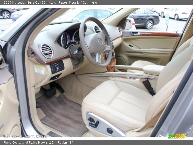 Pewter Metallic / Cashmere 2009 Mercedes-Benz GL 450 4Matic