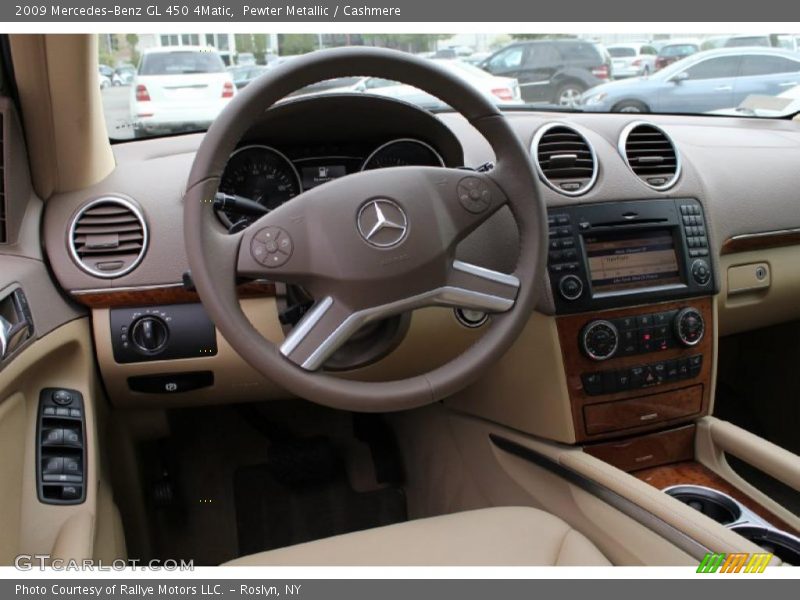 Pewter Metallic / Cashmere 2009 Mercedes-Benz GL 450 4Matic