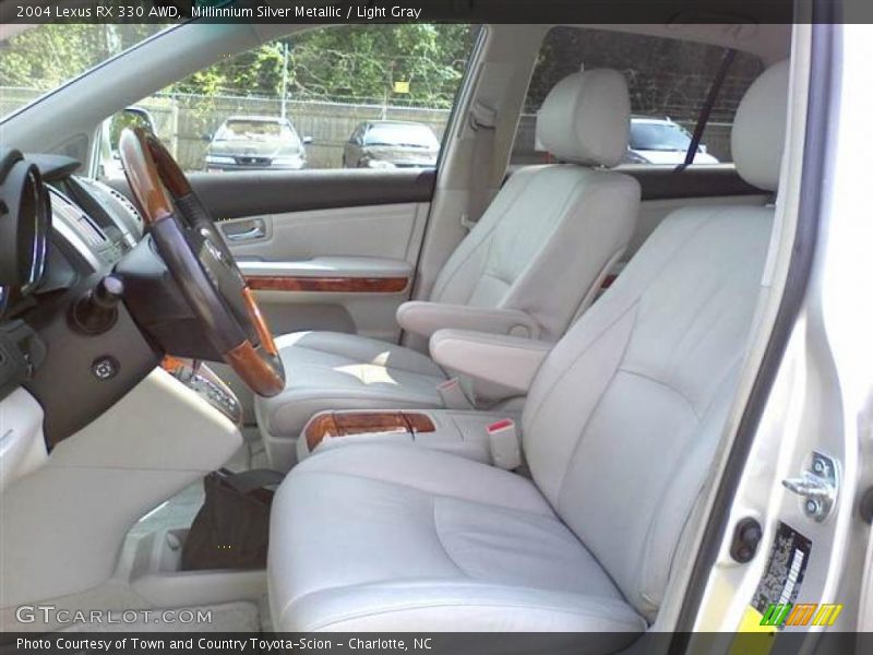 Millinnium Silver Metallic / Light Gray 2004 Lexus RX 330 AWD
