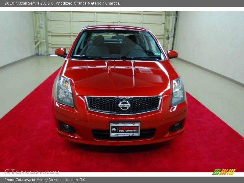 Anodized Orange Metallic / Charcoal 2010 Nissan Sentra 2.0 SR