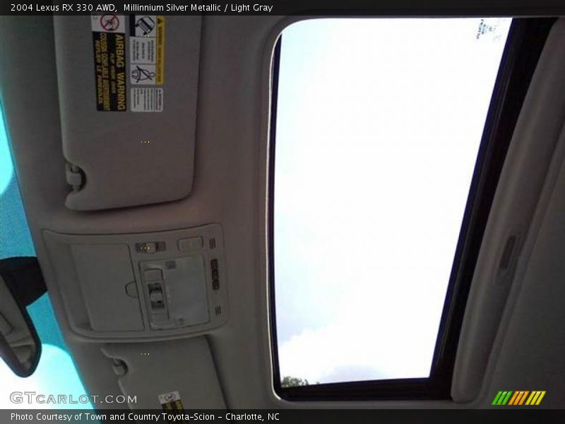 Millinnium Silver Metallic / Light Gray 2004 Lexus RX 330 AWD