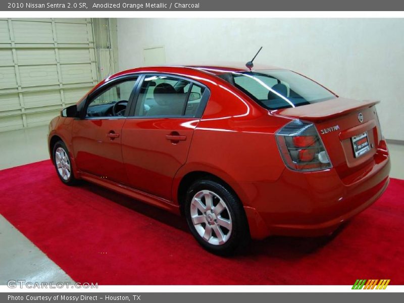 Anodized Orange Metallic / Charcoal 2010 Nissan Sentra 2.0 SR