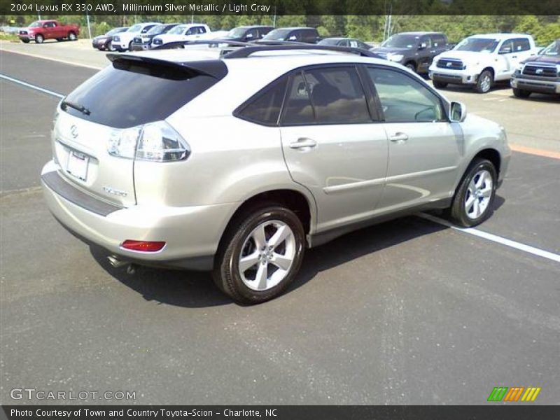 Millinnium Silver Metallic / Light Gray 2004 Lexus RX 330 AWD