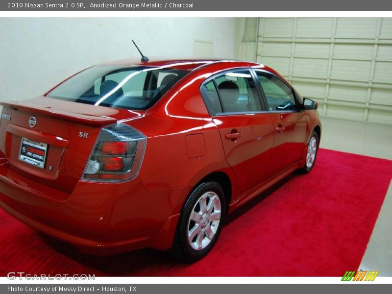 Anodized Orange Metallic / Charcoal 2010 Nissan Sentra 2.0 SR