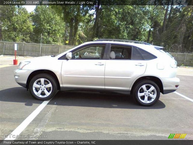Millinnium Silver Metallic / Light Gray 2004 Lexus RX 330 AWD