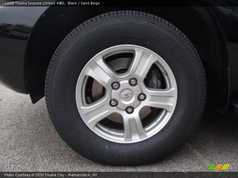 Black / Sand Beige 2008 Toyota Sequoia Limited 4WD