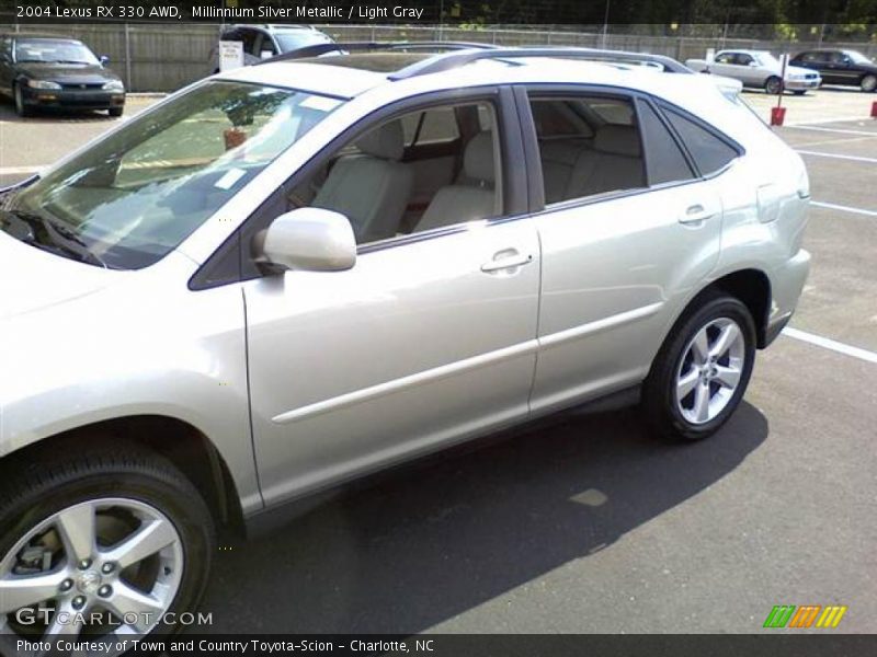 Millinnium Silver Metallic / Light Gray 2004 Lexus RX 330 AWD