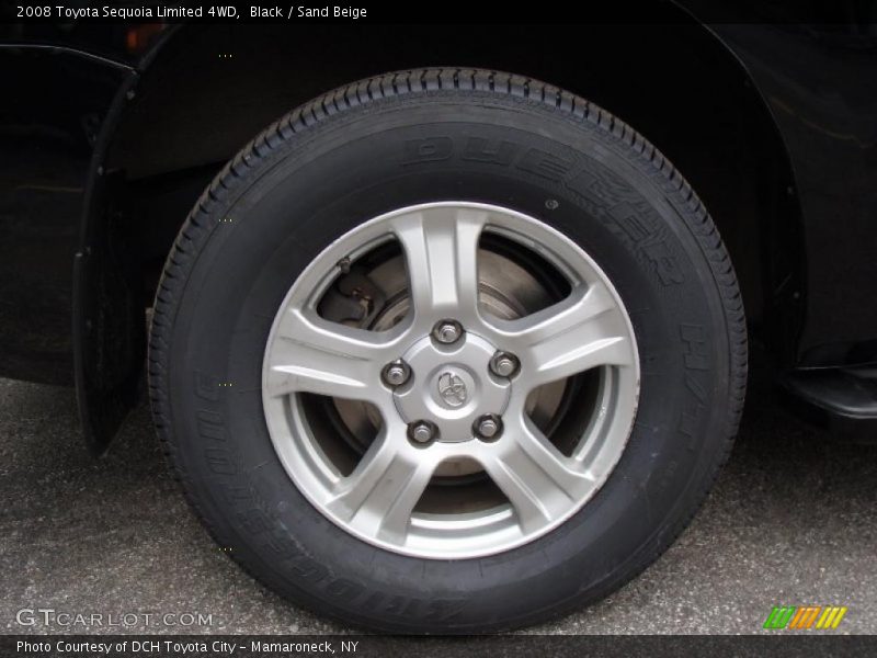 Black / Sand Beige 2008 Toyota Sequoia Limited 4WD