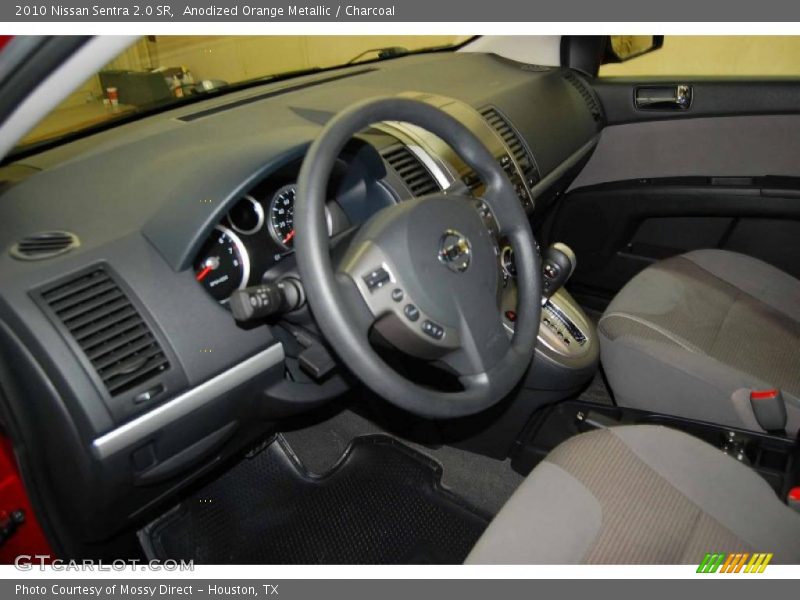 Anodized Orange Metallic / Charcoal 2010 Nissan Sentra 2.0 SR