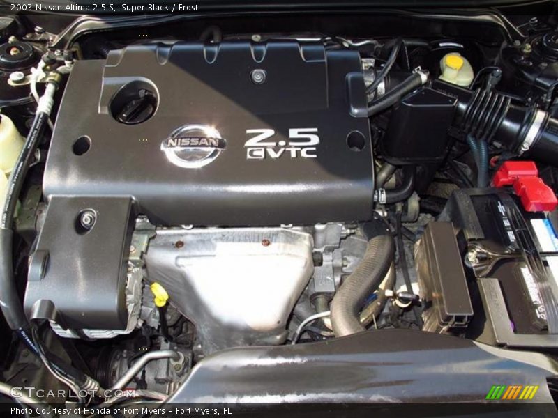 Super Black / Frost 2003 Nissan Altima 2.5 S