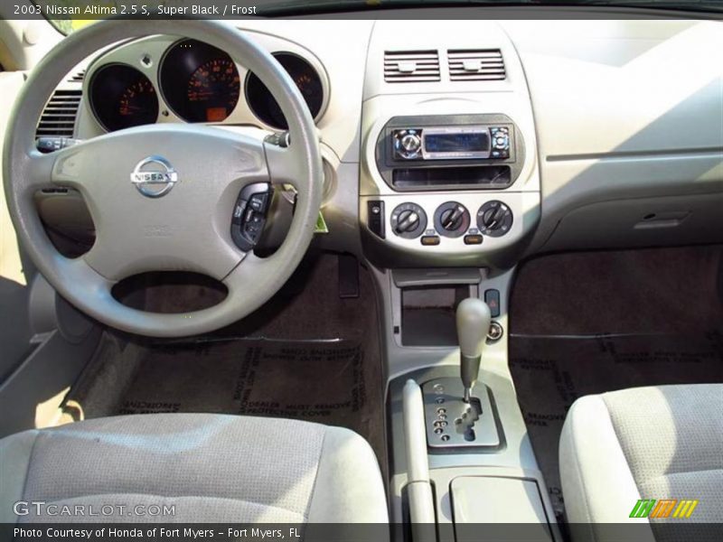 Super Black / Frost 2003 Nissan Altima 2.5 S