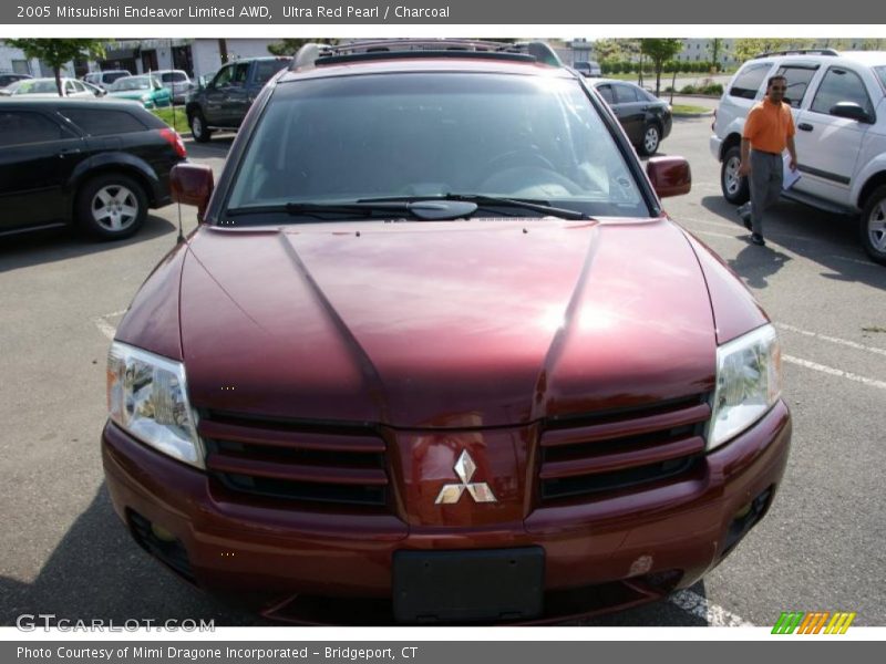 Ultra Red Pearl / Charcoal 2005 Mitsubishi Endeavor Limited AWD