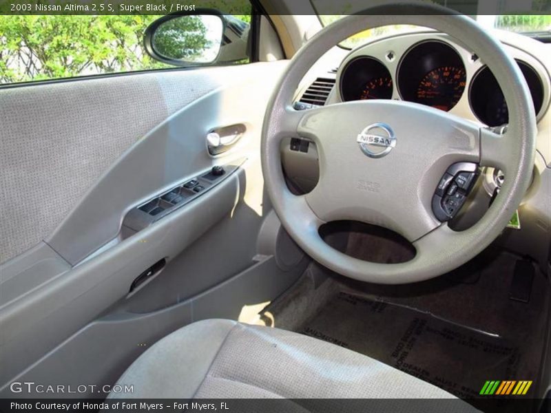 Super Black / Frost 2003 Nissan Altima 2.5 S