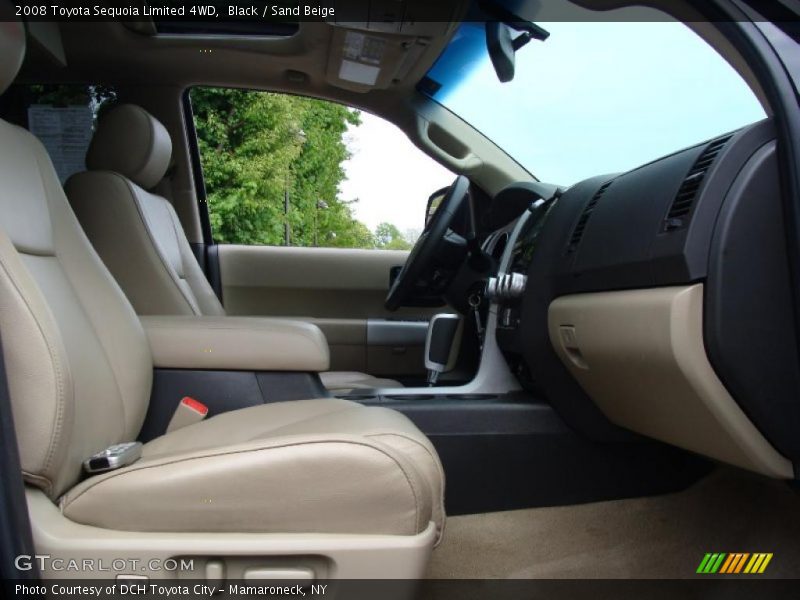 Black / Sand Beige 2008 Toyota Sequoia Limited 4WD