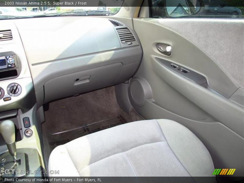 Super Black / Frost 2003 Nissan Altima 2.5 S