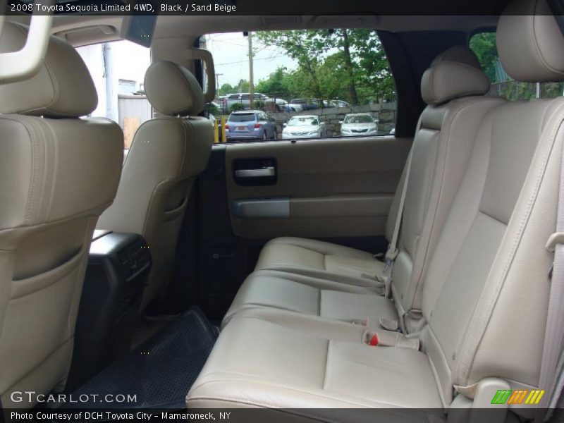 Black / Sand Beige 2008 Toyota Sequoia Limited 4WD