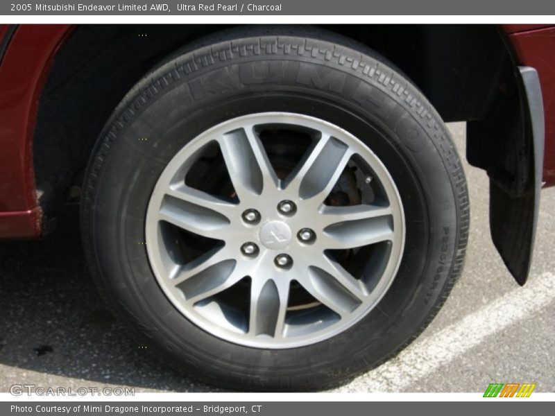 Ultra Red Pearl / Charcoal 2005 Mitsubishi Endeavor Limited AWD