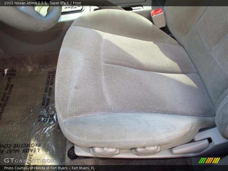 Super Black / Frost 2003 Nissan Altima 2.5 S