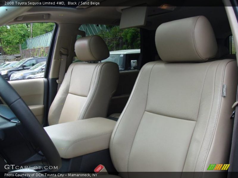 Black / Sand Beige 2008 Toyota Sequoia Limited 4WD