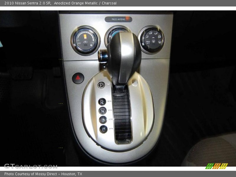 Anodized Orange Metallic / Charcoal 2010 Nissan Sentra 2.0 SR