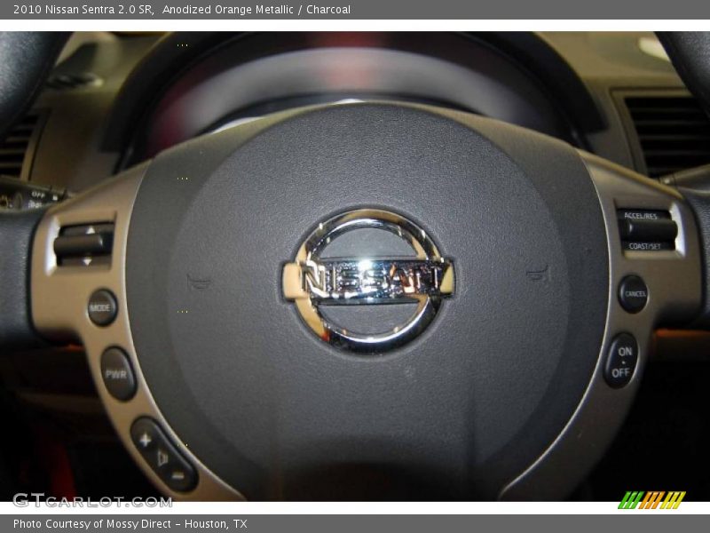 Anodized Orange Metallic / Charcoal 2010 Nissan Sentra 2.0 SR