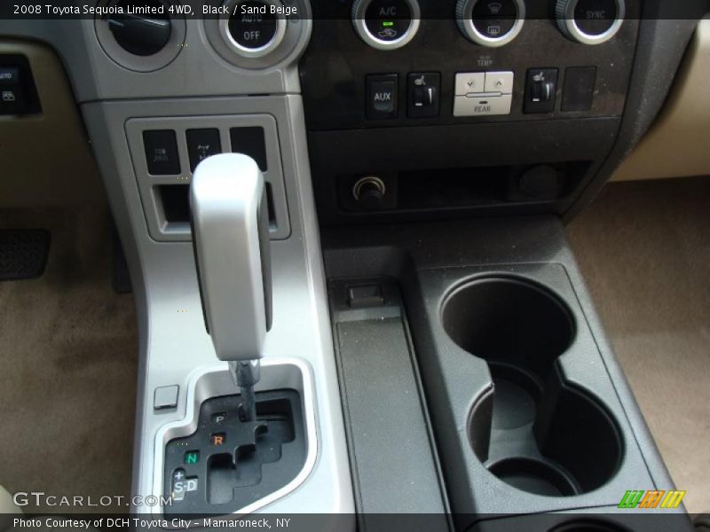 Black / Sand Beige 2008 Toyota Sequoia Limited 4WD