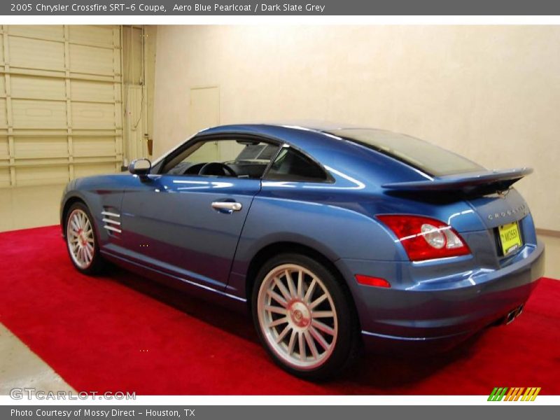 Aero Blue Pearlcoat / Dark Slate Grey 2005 Chrysler Crossfire SRT-6 Coupe