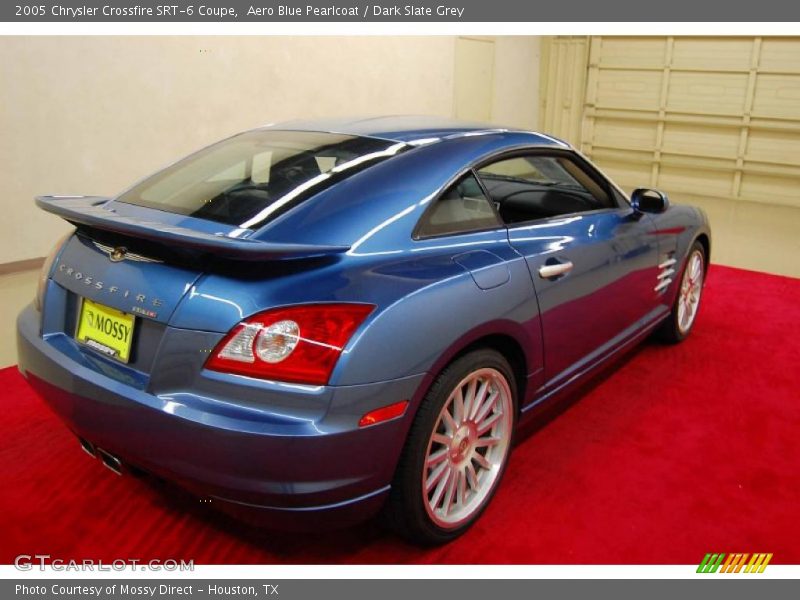 Aero Blue Pearlcoat / Dark Slate Grey 2005 Chrysler Crossfire SRT-6 Coupe