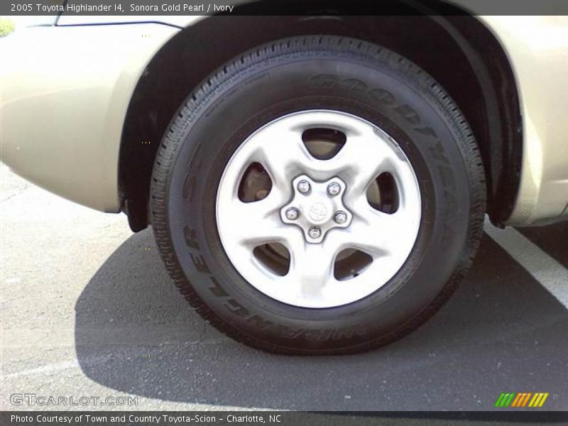 Sonora Gold Pearl / Ivory 2005 Toyota Highlander I4