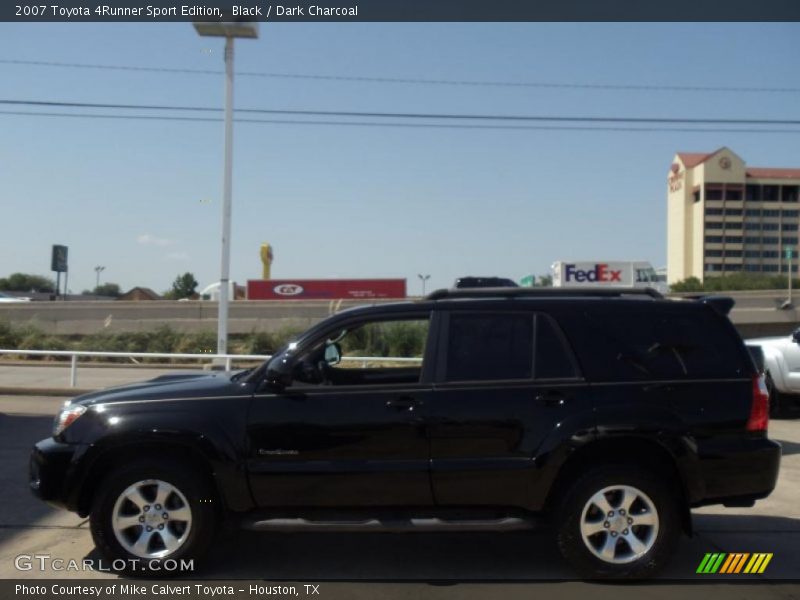 Black / Dark Charcoal 2007 Toyota 4Runner Sport Edition