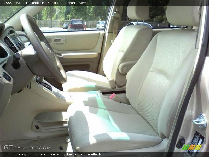 Sonora Gold Pearl / Ivory 2005 Toyota Highlander I4
