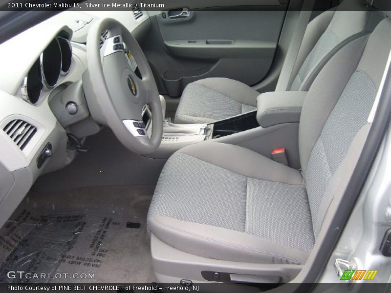 Silver Ice Metallic / Titanium 2011 Chevrolet Malibu LS