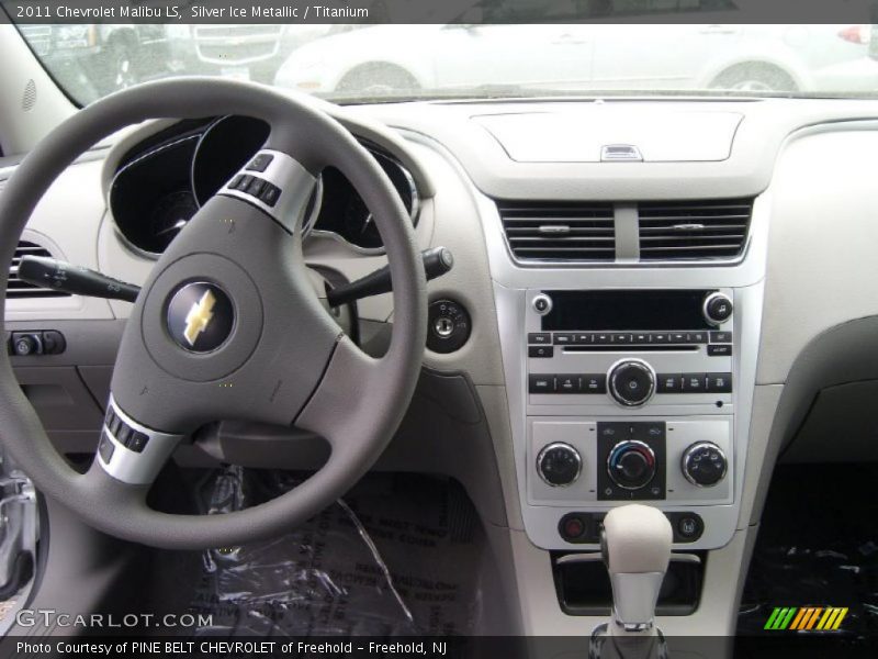 Silver Ice Metallic / Titanium 2011 Chevrolet Malibu LS