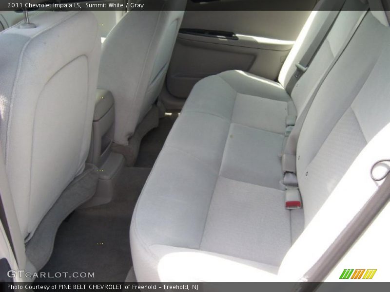 Summit White / Gray 2011 Chevrolet Impala LS