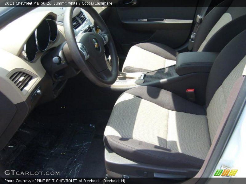 Summit White / Cocoa/Cashmere 2011 Chevrolet Malibu LS