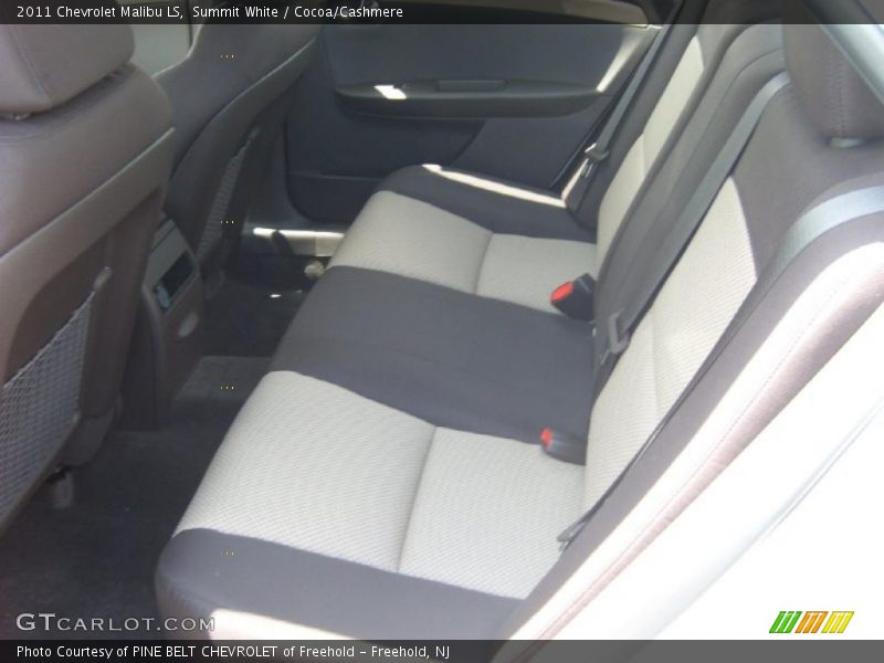 Summit White / Cocoa/Cashmere 2011 Chevrolet Malibu LS