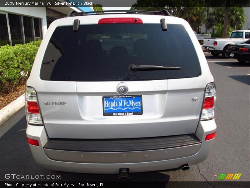 Silver Metallic / Black 2008 Mercury Mariner V6