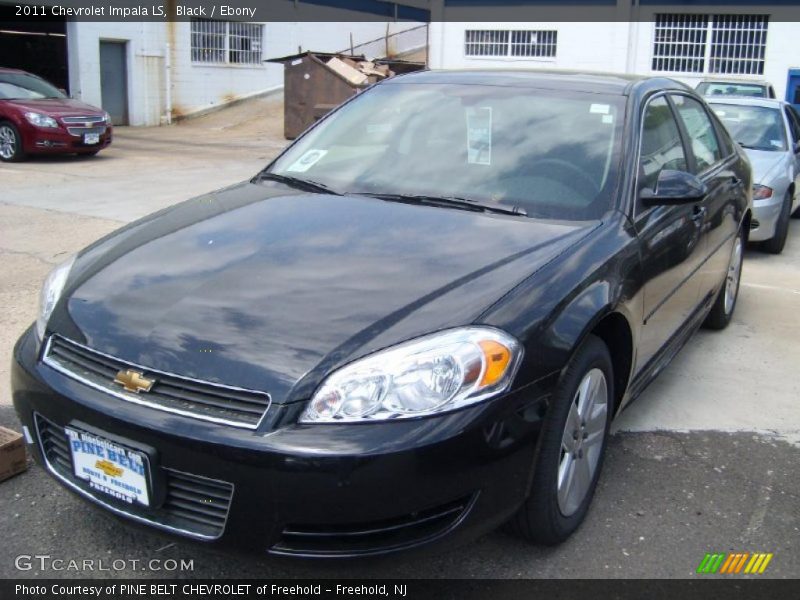 Black / Ebony 2011 Chevrolet Impala LS