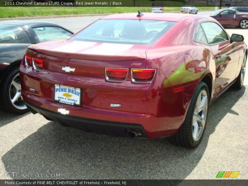 Red Jewel Metallic / Black 2011 Chevrolet Camaro LT/RS Coupe