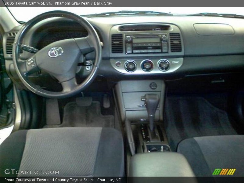 Phantom Gray Pearl / Dark Gray 2005 Toyota Camry SE V6