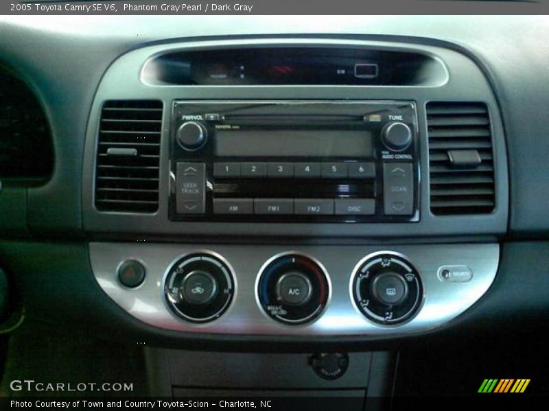 Phantom Gray Pearl / Dark Gray 2005 Toyota Camry SE V6