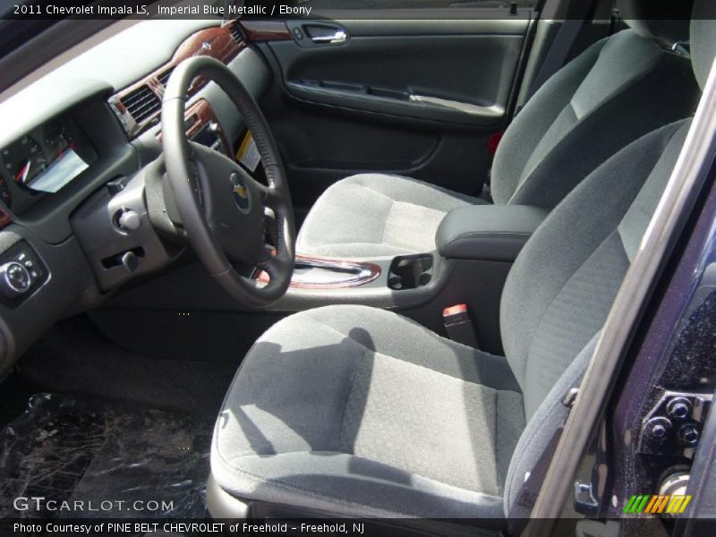 Imperial Blue Metallic / Ebony 2011 Chevrolet Impala LS