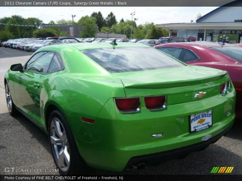 Synergy Green Metallic / Black 2011 Chevrolet Camaro LT/RS Coupe