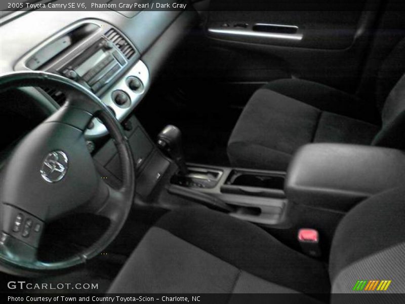 Phantom Gray Pearl / Dark Gray 2005 Toyota Camry SE V6