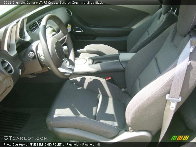 Synergy Green Metallic / Black 2011 Chevrolet Camaro LT/RS Coupe